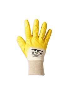 Guanti da lavoro in Cotone Jersey impregnato in NBR