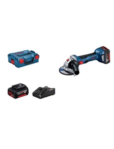 Smerigliatrice angolare Bosch Gws 18-7 + 2 batterie 4 Ah