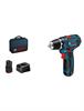 Avvitatore Bosch GSR 12-15 batteria 2 x 12v 2ah