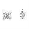 Pompa pneumatica a doppia membrana Ptfe 11/2