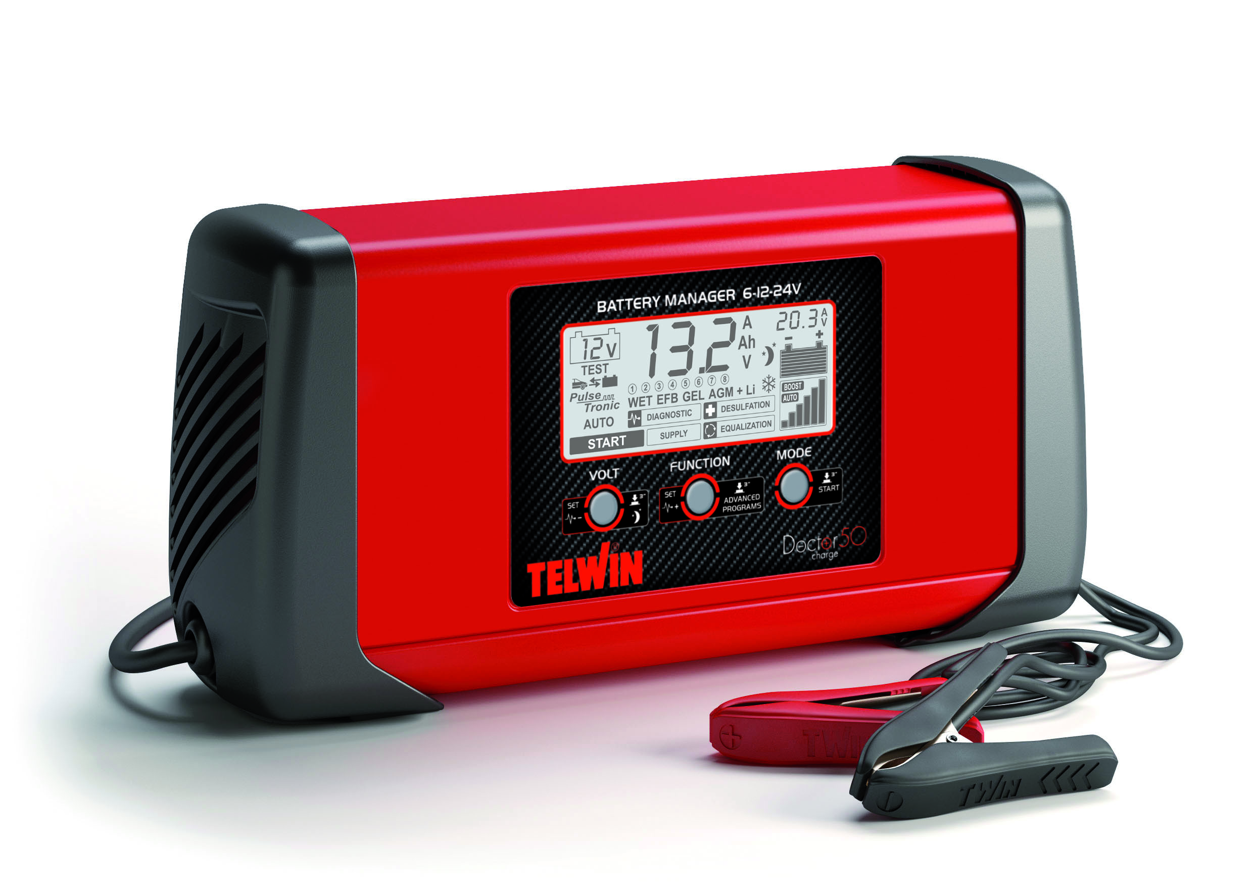 Caricabatterie auto TELWIN Doctor Charge 50 6V/12V/24V