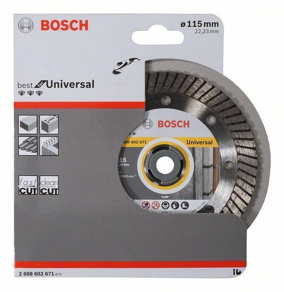 Disco diamantato Bosch Universal materiali da costruzione