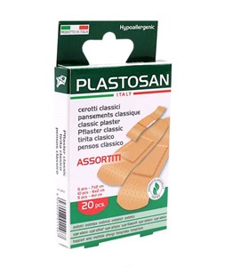 Confezione 20 cerotti Assortiti Plastosan