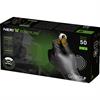 50 guanti monouso  Meccanica in nitrile Nero Grease Monkey