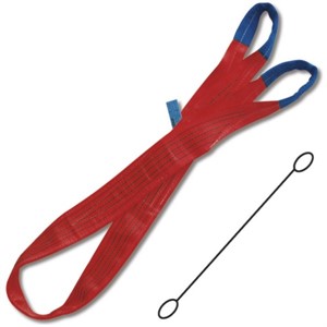 Fascia Di Sollevamento Beta Rosso 5 Tonnellate